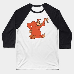 Bigfoot With the keys Baseball T-Shirt